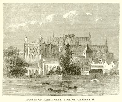 संसद के सदन, चार्ल्स द्वितीय का समय द्वारा English School
