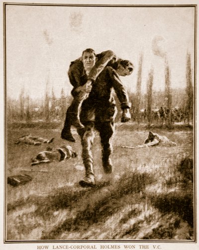 कैसे लांस-कॉर्पोरल होम्स ने वीसी, 1914-19 जीता द्वारा अंग्रेजी स्कूल