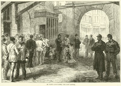 पेरिस में, अंतिम सॉर्टी, दिसंबर 1870 पर चर्चा द्वारा अंग्रेजी स्कूल