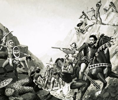 इन द अननोन: मैक्सिको का अपवित्र विजेता द्वारा अंग्रेजी स्कूल