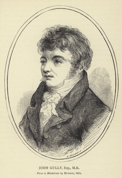 जॉन गुली, एस्क्वायर, एमआर, एक लघु से हडसन द्वारा, 1815 द्वारा अंग्रेजी स्कूल