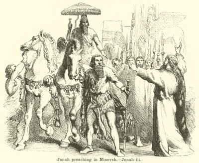 नीनवे में योना उपदेश, जोनाह, iii द्वारा अंग्रेजी स्कूल