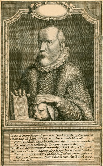 Justus Lipsius द्वारा अंग्रेजी स्कूल