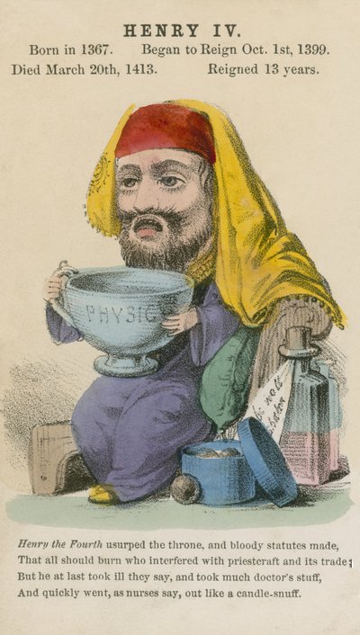 किंग हेनरी IV (एक्वाटिंट) द्वारा English School