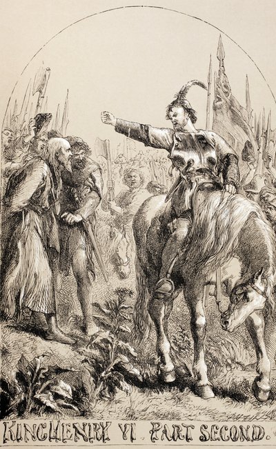 किंग हेनरी VI, भाग II, 1890 द्वारा अंग्रेजी स्कूल