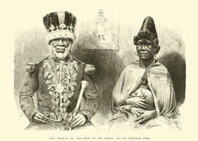 किंग विलियम, या गैबून के रोई डेनिस और उनकी प्रधान पत्नी द्वारा अंग्रेजी स्कूल