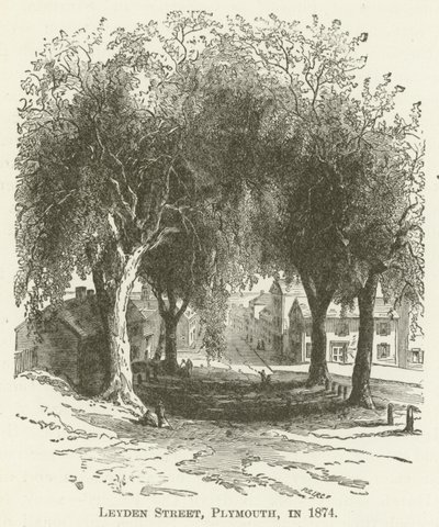 1874 में लेडेन स्ट्रीट, प्लायमाउथ द्वारा अंग्रेजी स्कूल