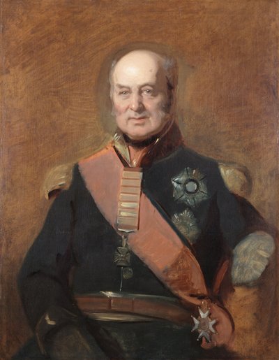 लेफ्टिनेंट जनरल सर विलियम बेर्स्फोर्ड केबी (1768-1854) c.1812 द्वारा अंग्रेजी स्कूल