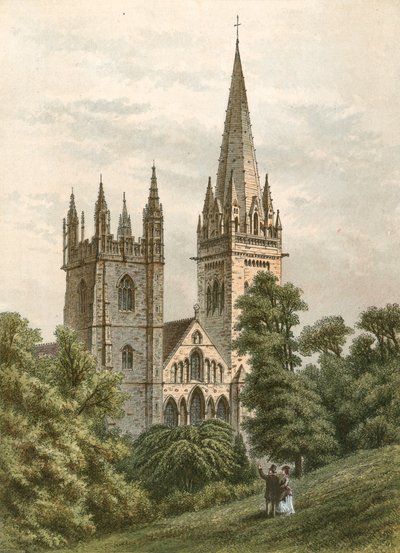 Llandaff Cathedral द्वारा अंग्रेजी स्कूल