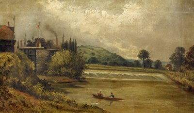 लेल्थोनी वियर ग्लूसेस्टर, 1850-1900 द्वारा अंग्रेजी स्कूल