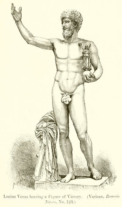 विजय का एक चित्र असर लुसियस वेरस। (वेटिकन, न्यू आर्म, नंबर 123) द्वारा अंग्रेजी स्कूल