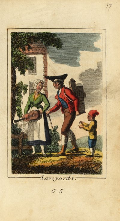 Savoy या Savoie . के पुरुष और महिला द्वारा अंग्रेजी स्कूल