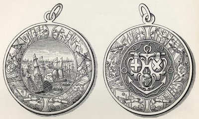 1653 में जेआर ग्रीन द्वारा अंग्रेजी लोगों के एक छोटे इतिहास से एडमिरल रॉबर्ट ब्लेक्स ने डच पर जीत दर्ज की, जो 1893 में प्रकाशित हुई थी। द्वारा अंग्रेजी स्कूल