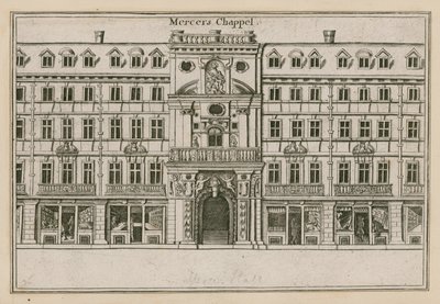 Mercers Chapel, Cheapside, London द्वारा अंग्रेजी स्कूल