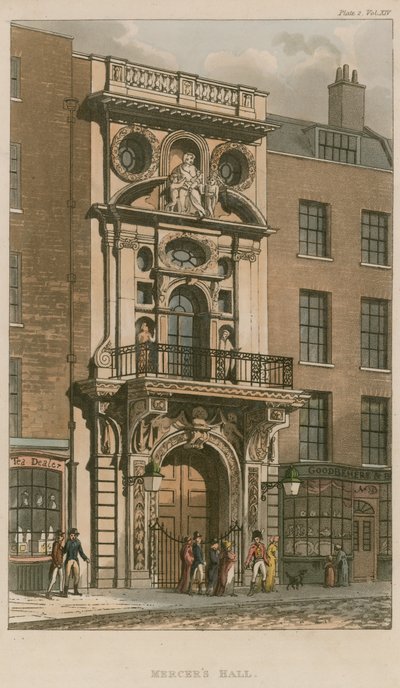 Mercers Hall, Cheapside, London द्वारा अंग्रेजी स्कूल