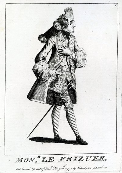 मॉन्स। फ्रेज़र, 1771 द्वारा अंग्रेजी स्कूल