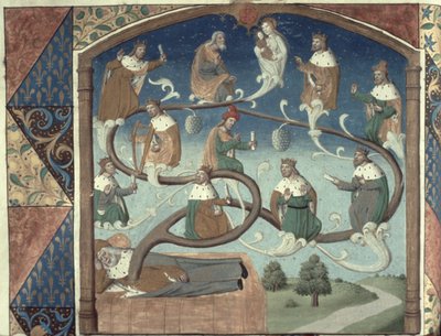सुश्री हंटर 36 f.36v भगवान, हंटरियन Psalter से, c.1170 द्वारा अंग्रेजी स्कूल