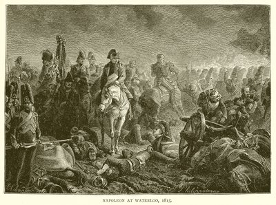 1815 में वाटरलू में नेपोलियन द्वारा अंग्रेजी स्कूल