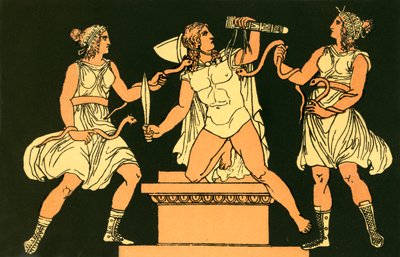 Orestes और Furies द्वारा अंग्रेजी स्कूल
