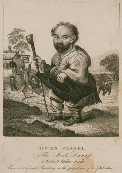 ओवेन फैरेल, आयरिश बौना, 3 फीट 9 इंच ऊंचा है द्वारा अंग्रेजी स्कूल