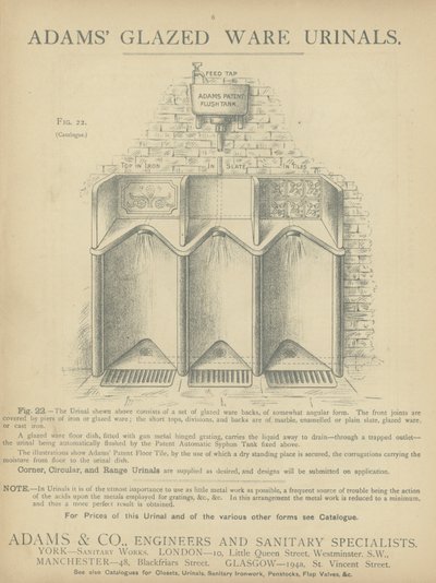 आर्किटेक्ट्स, सर्वेयर और इंजीनियर्स कम्पेंडियम 1892 से पेज द्वारा अंग्रेजी स्कूल