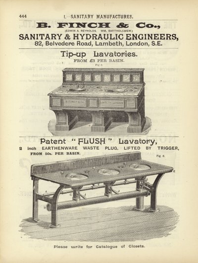 आर्किटेक्ट्स, सर्वेयर और इंजीनियर्स कम्पेंडियम 1892 से पेज द्वारा अंग्रेजी स्कूल