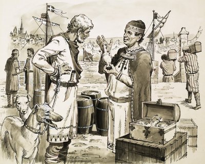 Phoenecian व्यापारी द्वारा अंग्रेजी स्कूल