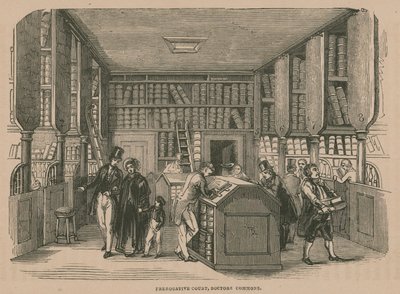 Prerogative Court, Doctors Common, London द्वारा अंग्रेजी स्कूल