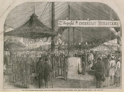 राजकुमार अल्बर्ट अजनबियों के घर की आधारशिला रखते हैं द्वारा अंग्रेजी स्कूल