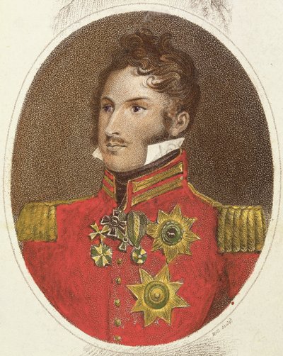 सक्से-कोबबर्ग-गोथा के प्रिंस लियोपोल्ड (1790-1865) 1816 द्वारा अंग्रेजी स्कूल