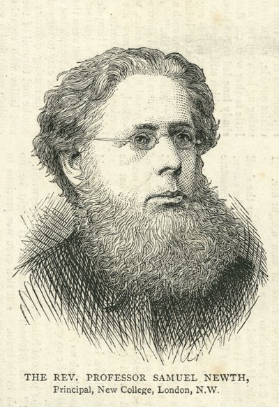 रेव शमूएल न्यूथ (1821–98), ग्राफिक जुलाई 10, 1875 से चित्रण द्वारा अंग्रेजी स्कूल
