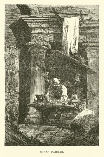 रोमन मोची द्वारा अंग्रेजी स्कूल