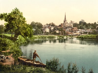नदी से रॉस (हाथ से रंगीन फोटो) द्वारा अंग्रेजी स्कूल