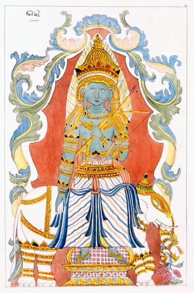 एडवान उपम, 1829 द्वारा द हिस्ट्री एंड डॉक्ट्रिन ऑफ बौद्ध धर्म के चार हिल गार्ड समन देवा राजा द्वारा अंग्रेजी स्कूल