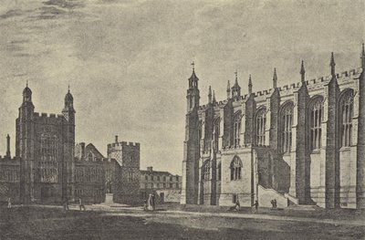 1814 में स्कूल का मैदान (गुरुत्वाकर्षण) द्वारा अंग्रेजी स्कूल