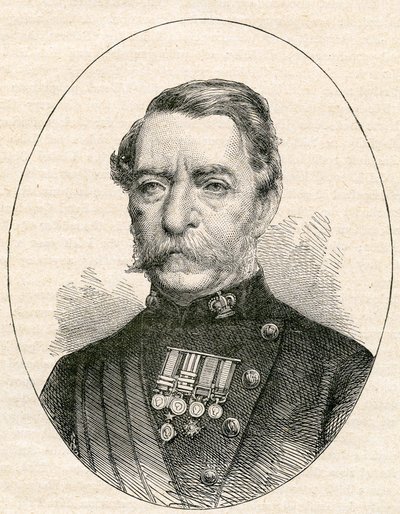 सर रॉबर्ट नेपियर, 1868 द्वारा अंग्रेजी स्कूल