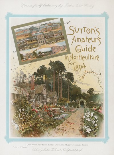1894 के लिए हॉर्टिकल्चर में Suttons Amateurs गाइड द्वारा अंग्रेजी स्कूल