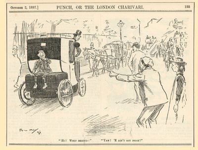 टैक्सी कैब - इलेक्ट्रिक, 1897 द्वारा अंग्रेजी स्कूल