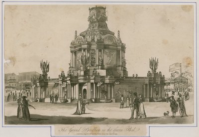 1814 की शांति के लिए कॉनकॉर्ड का मंदिर बनाया गया द्वारा अंग्रेजी स्कूल