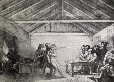 23 फरवरी, 1820 को कैटो स्ट्रीट कंस्पिरेटर्स की गिरफ्तारी द्वारा अंग्रेजी स्कूल