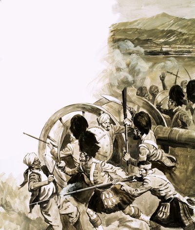 कंधार की लड़ाई, 1 सितंबर 1880 को लड़ी गई द्वारा अंग्रेजी स्कूल