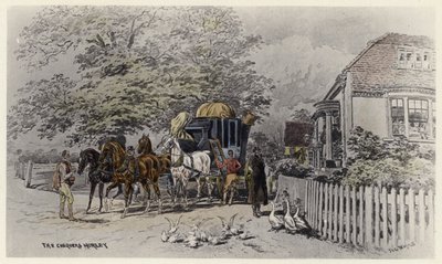 चेकर्स, होर्ले (कलर लिथो) द्वारा अंग्रेजी स्कूल