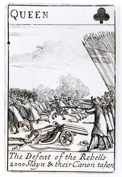 6 जुलाई 1685 (वुडकट) (सेंड फोटो) सेडगेमूर की लड़ाई में विद्रोहियों की हार द्वारा अंग्रेजी स्कूल