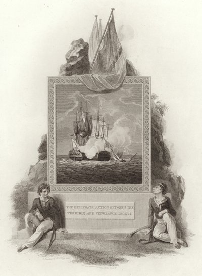 भयानक और प्रतिशोध के बीच हताश कार्रवाई, 1757 दिसंबर द्वारा English School