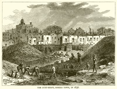 डस्ट-हीप्स, सोमरस टाउन, 1836 में द्वारा अंग्रेजी स्कूल