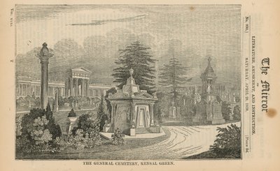 केंसल ग्रीन में जनरल कब्रिस्तान द्वारा अंग्रेजी स्कूल