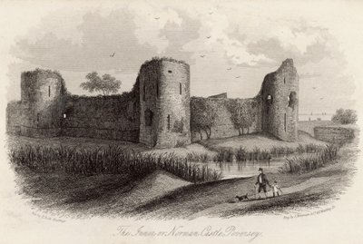 Pevensey में भीतरी या नॉर्मन कैसल द्वारा अंग्रेजी स्कूल