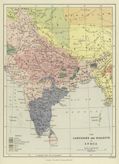 भारत की भाषाएँ और बोलियाँ द्वारा अंग्रेजी स्कूल