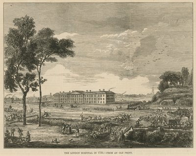 1753 में लंदन अस्पताल द्वारा English School