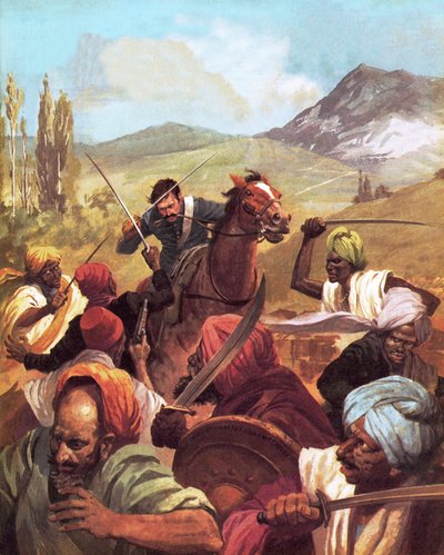 द नॉर्थ वेस्ट फ्रंटियर: द लोन हॉर्समैन द्वारा अंग्रेजी स्कूल